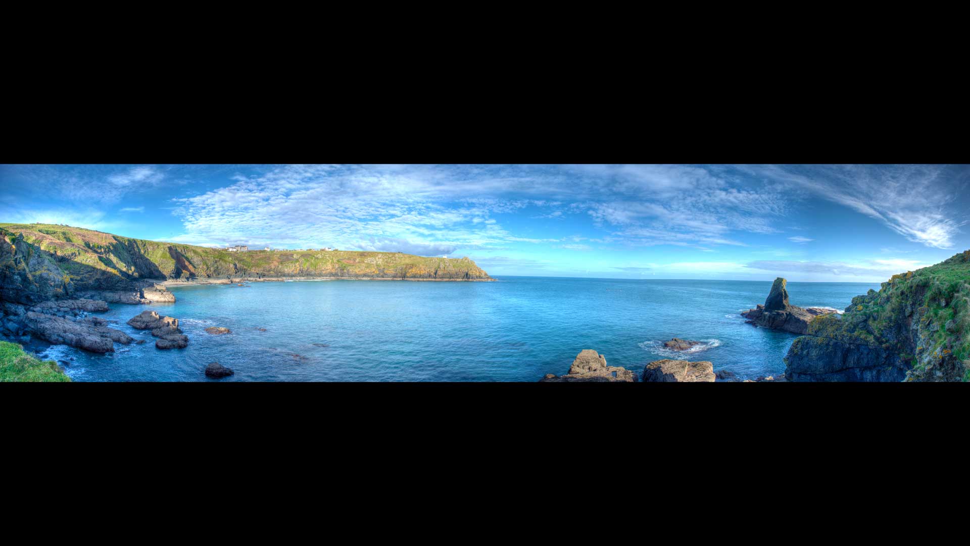 Cornwall, housel bay panoramic