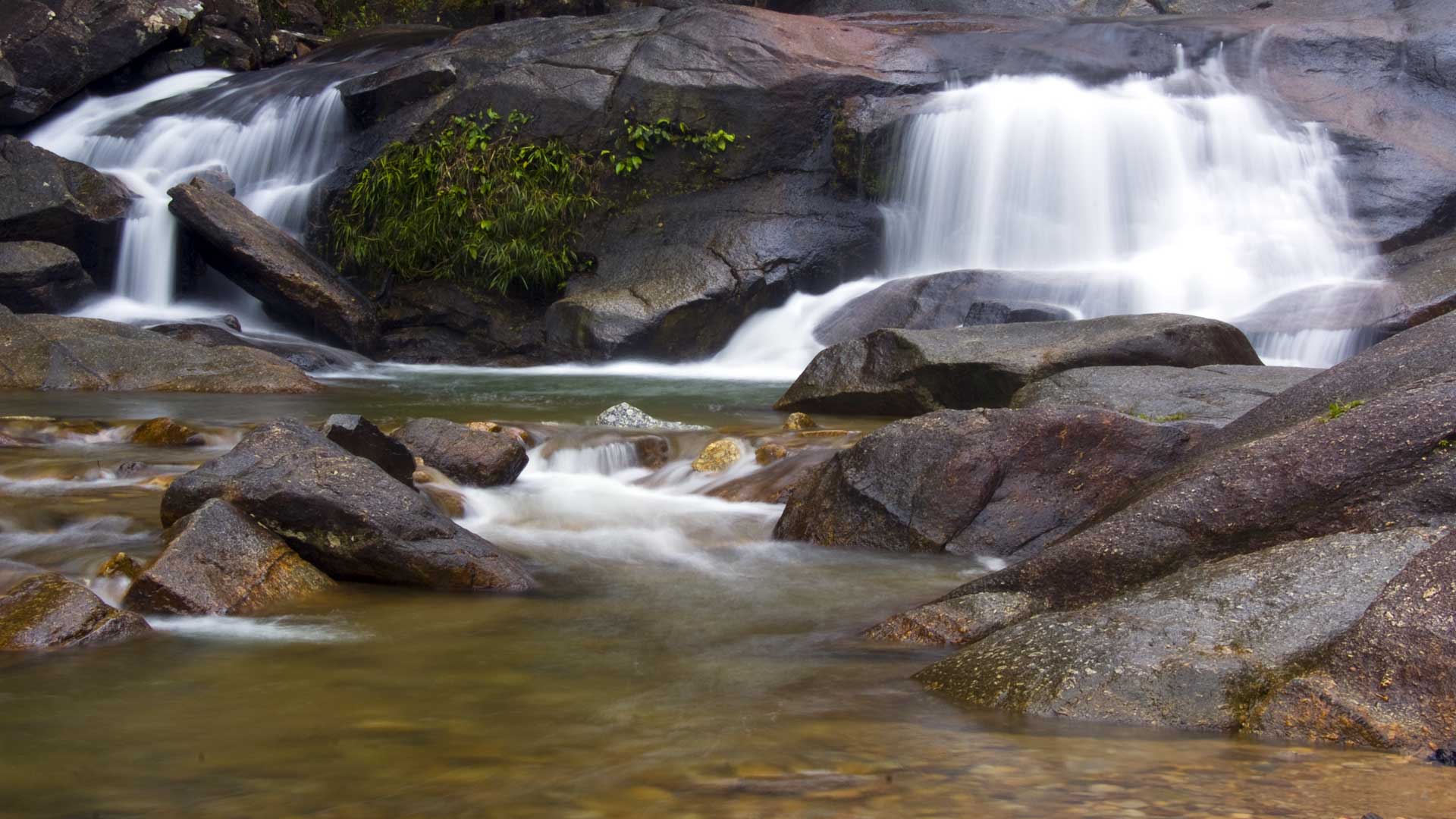 Borneo, seven wells waterfall